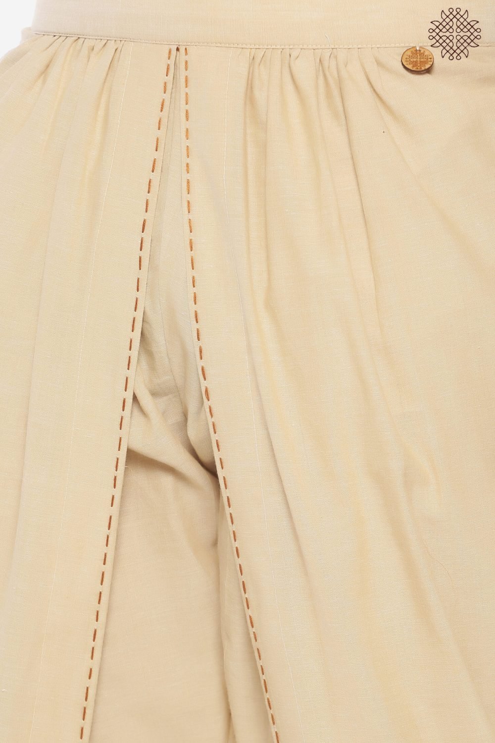 HariNa Yuvaka Dhotipants With Hand Stitched Border - Image 5