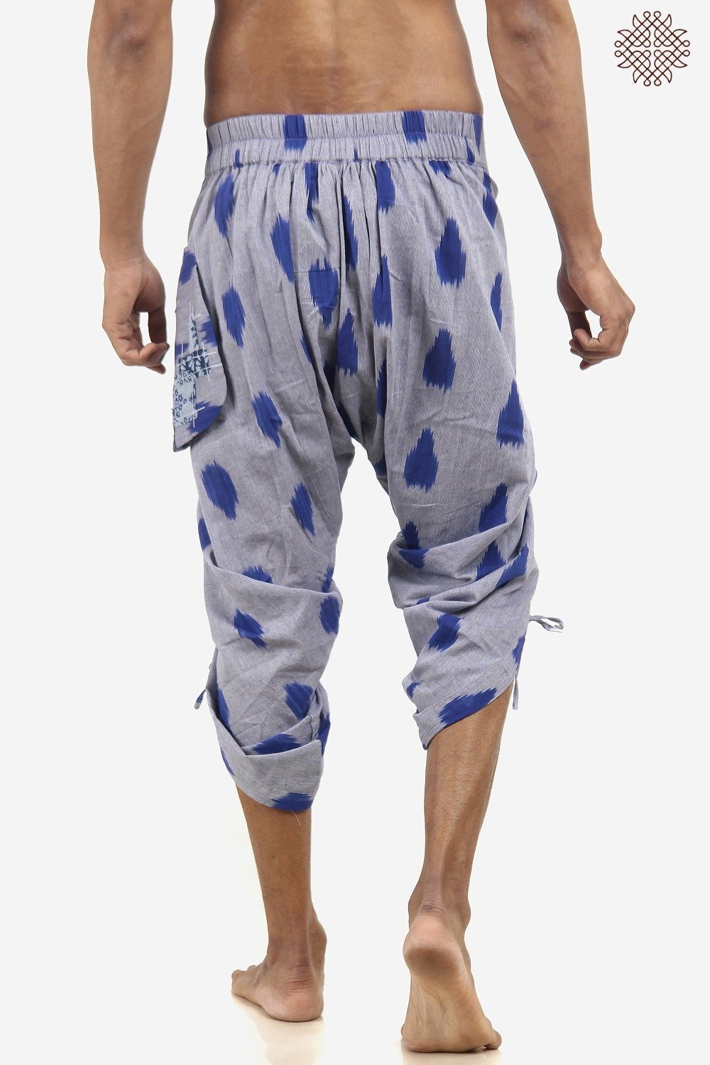 Handwoven Ikat TaruNa Dhoti Pants - Image 5