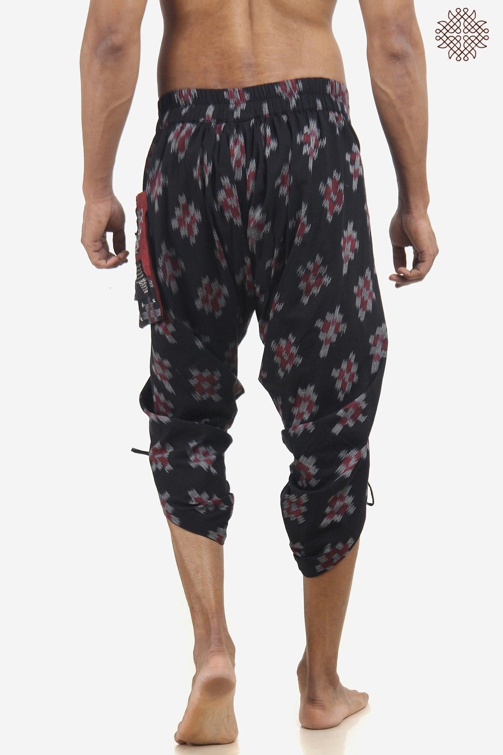 Handwoven Ikat TaruNa Dhoti Pants - Image 4