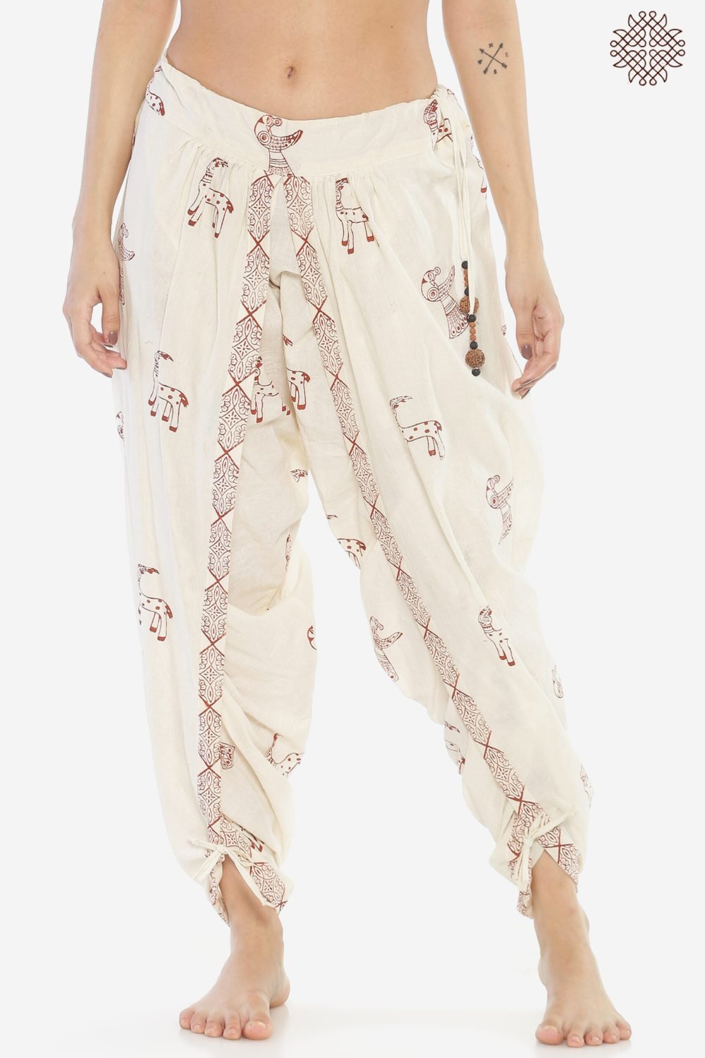 Mayur & Chital Yuvaki Dhoti Pants - Image 2