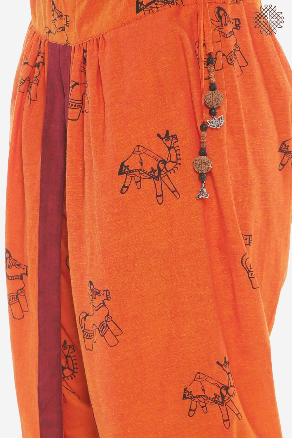 Ushtra & Dhenu Kesari Yuvaki Dhoti Pants - Image 5