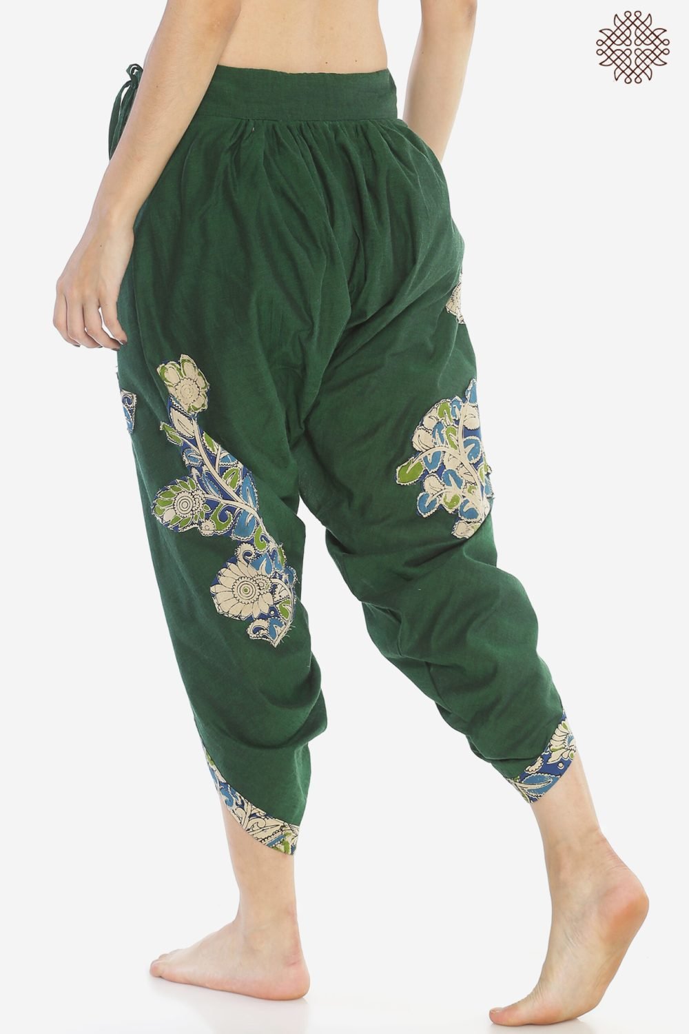 Haritah & Nila Calf-Length Dhoti Pants - Image 4