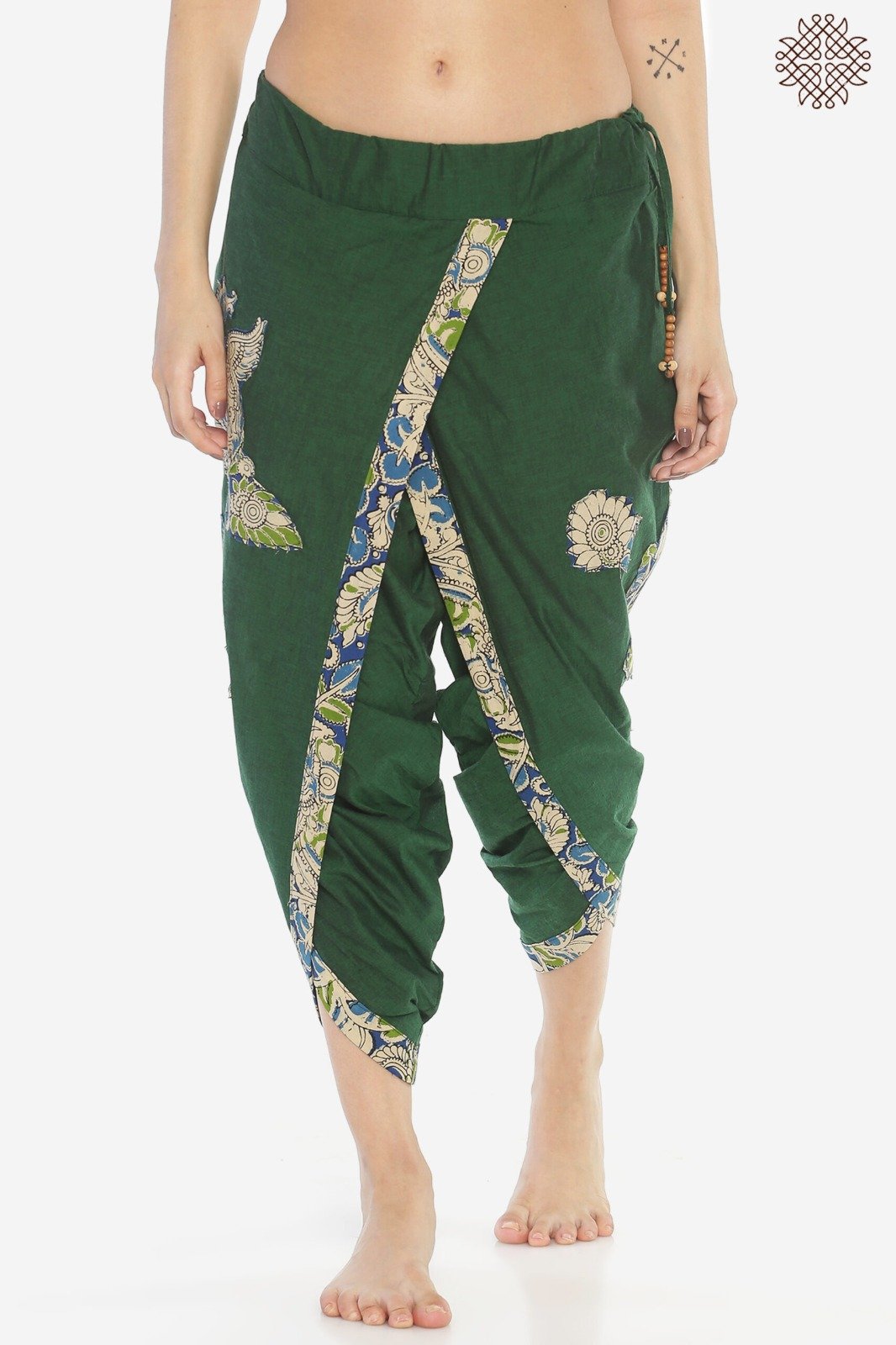 Haritah & Nila Calf-Length Dhoti Pants - Image 2