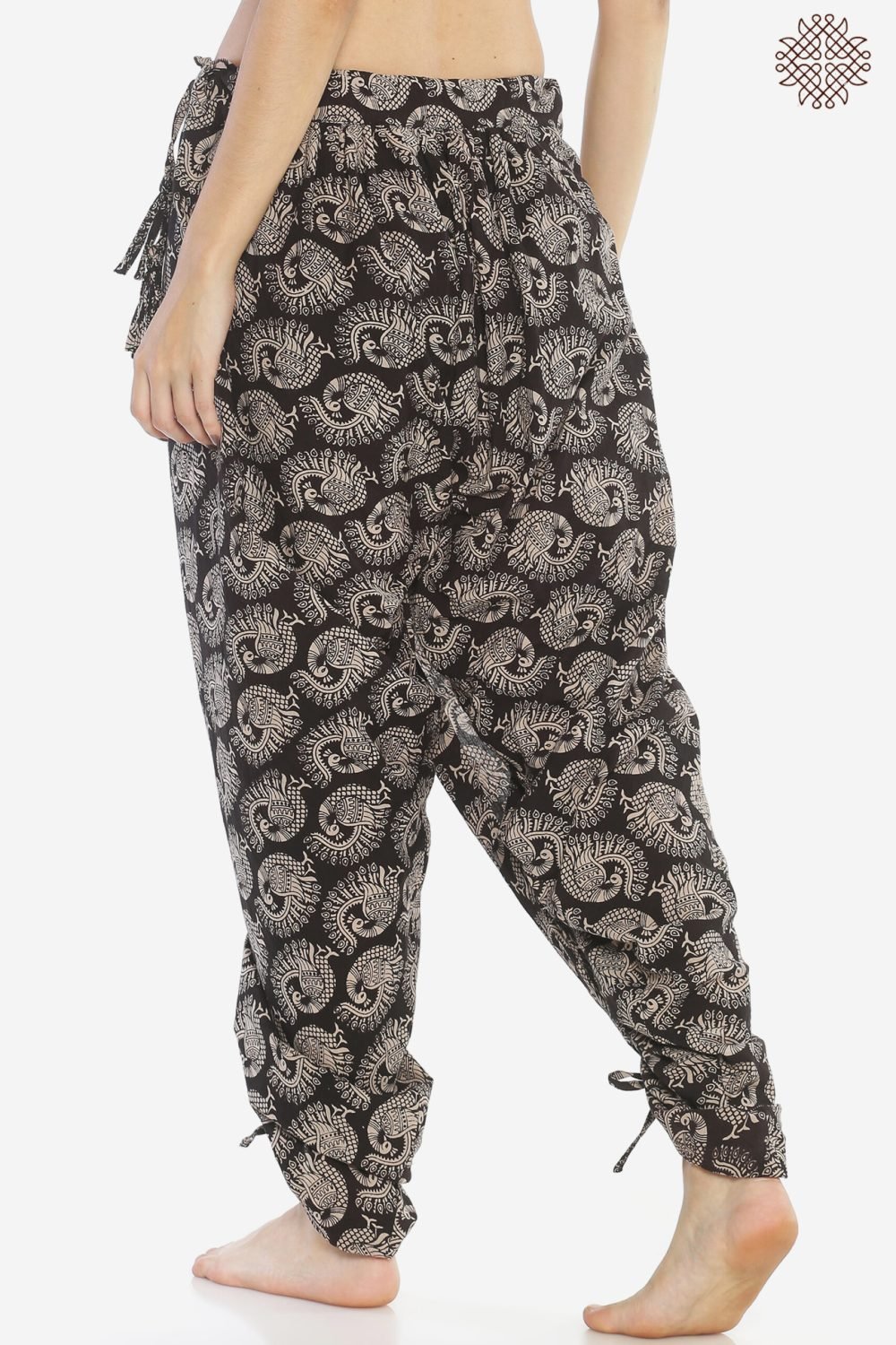 Syamah Kalamkari Yuvaki Dhoti Pants - Image 4