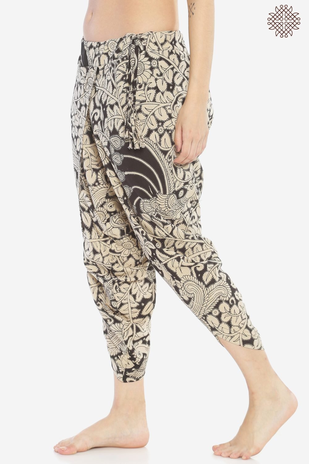 Syamah Kalamkari TaruNi Dhoti Pants - Image 3