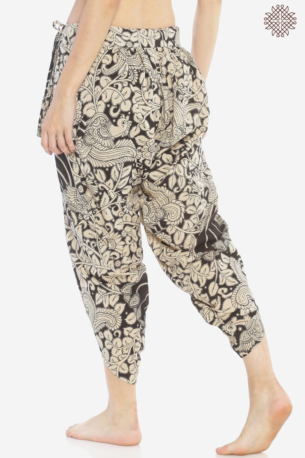 Syamah Kalamkari TaruNi Dhoti Pants - Image 4