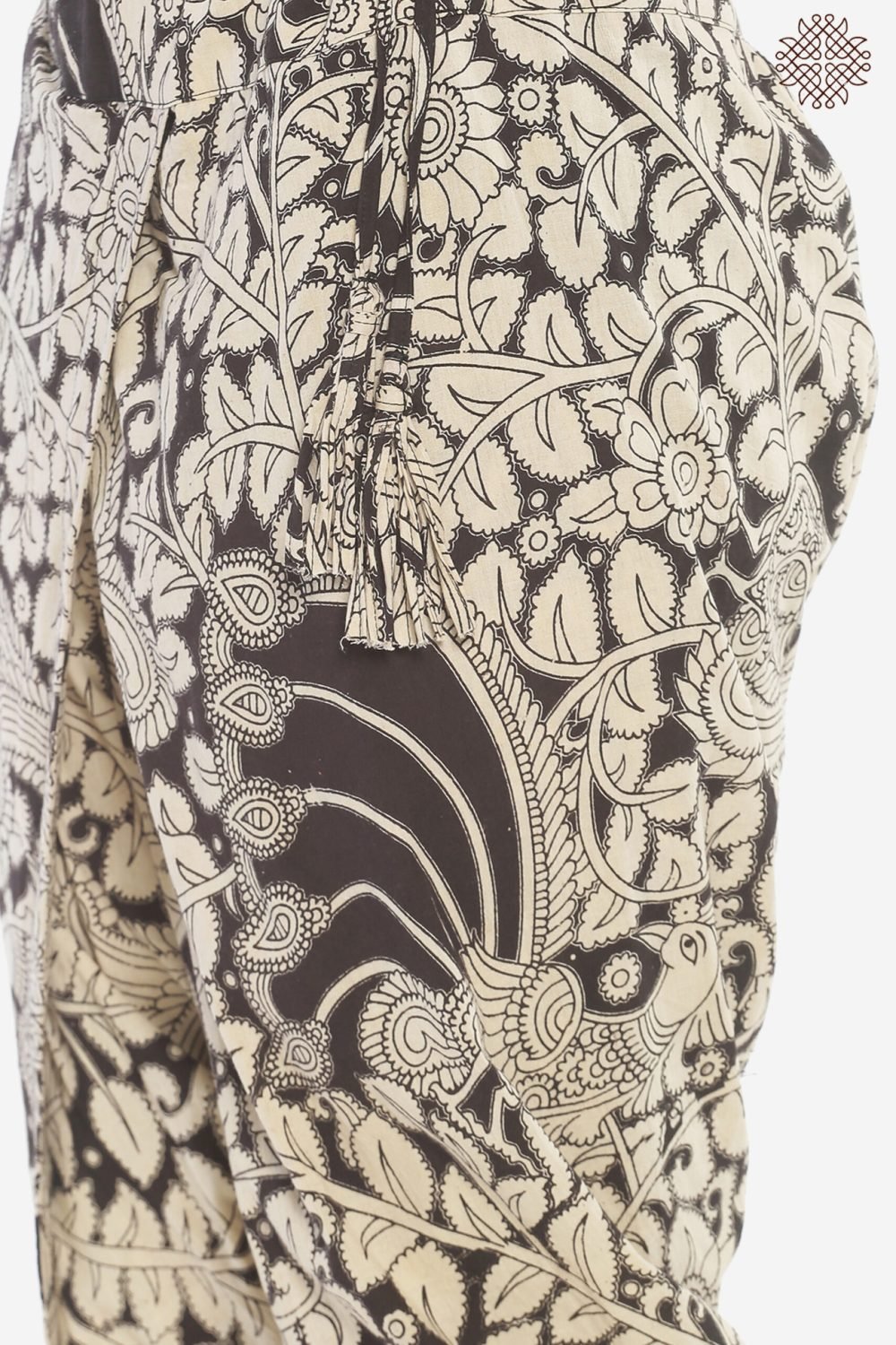 Syamah Kalamkari TaruNi Dhoti Pants - Image 5