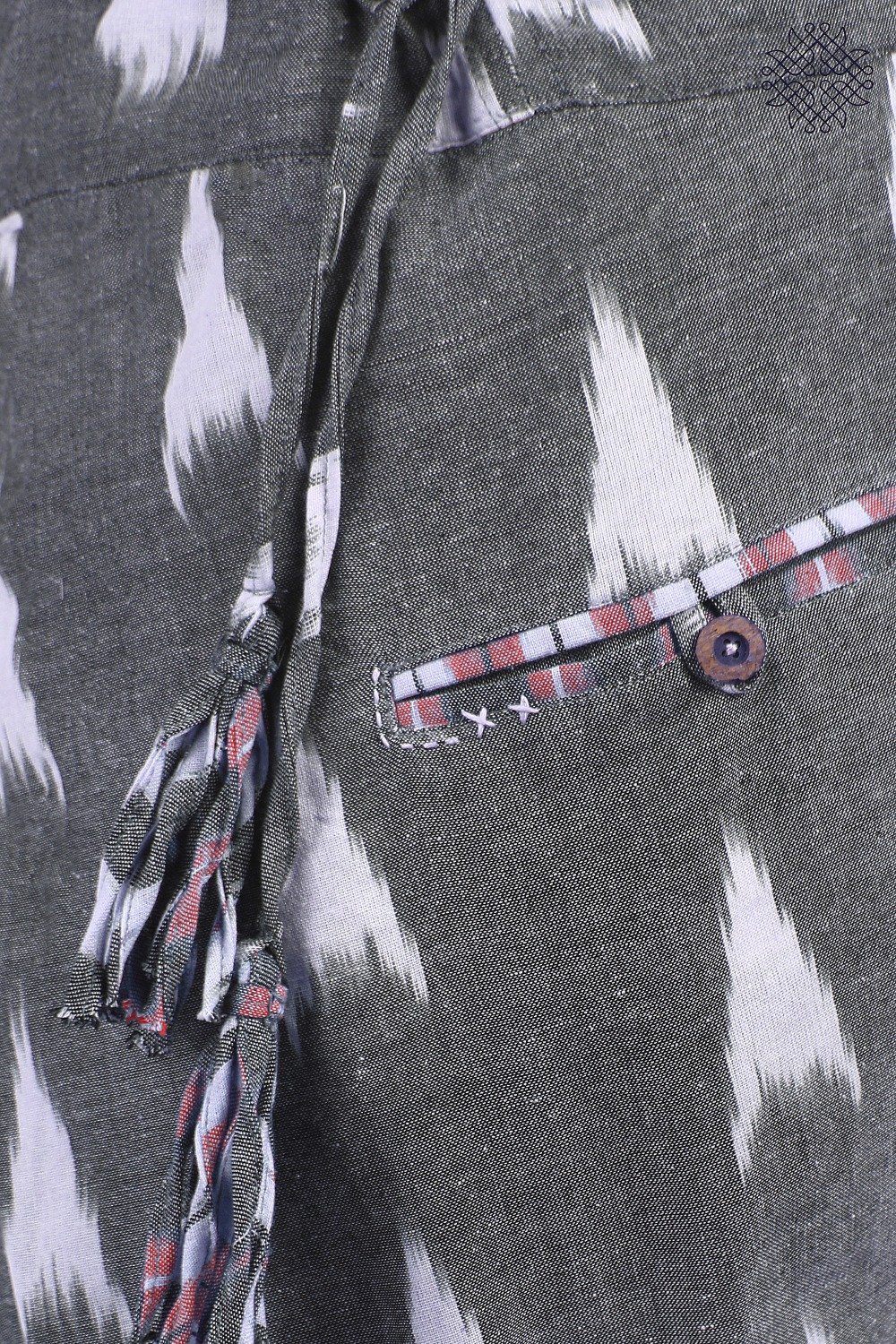 Handwoven Ikat TaruNi Dhoti Pants - Image 5