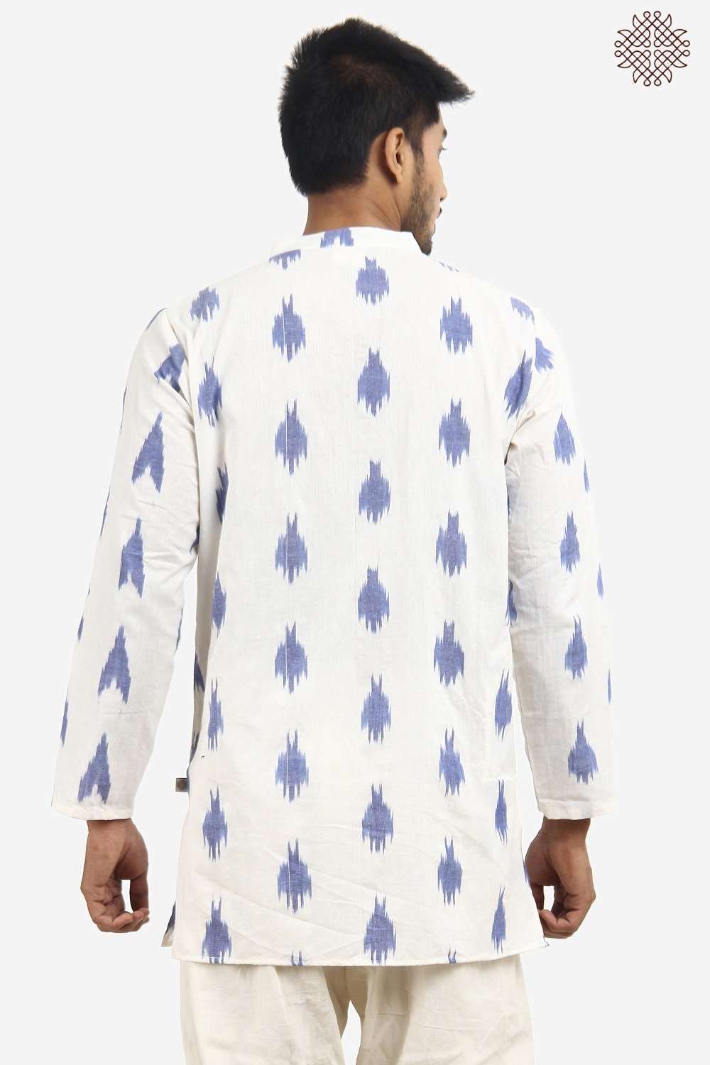 Handwoven Ikat Kurta - Image 3
