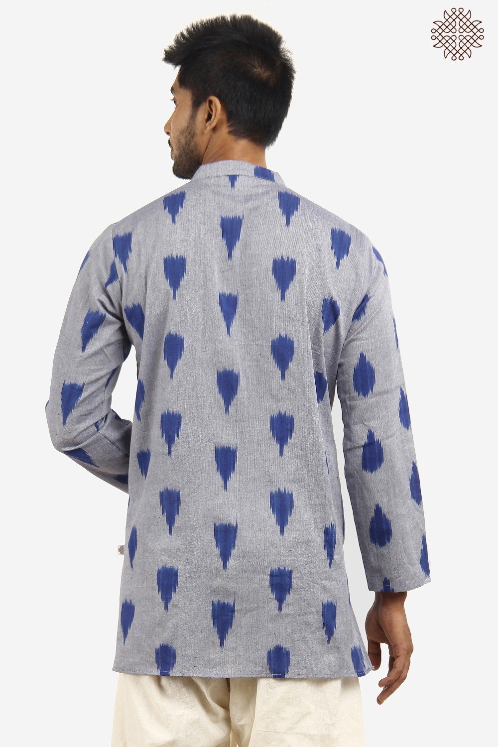 Handwoven Ikat Kurta - Image 4
