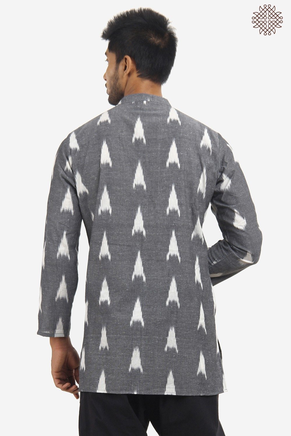 Handwoven Ikat Kurta - Image 4