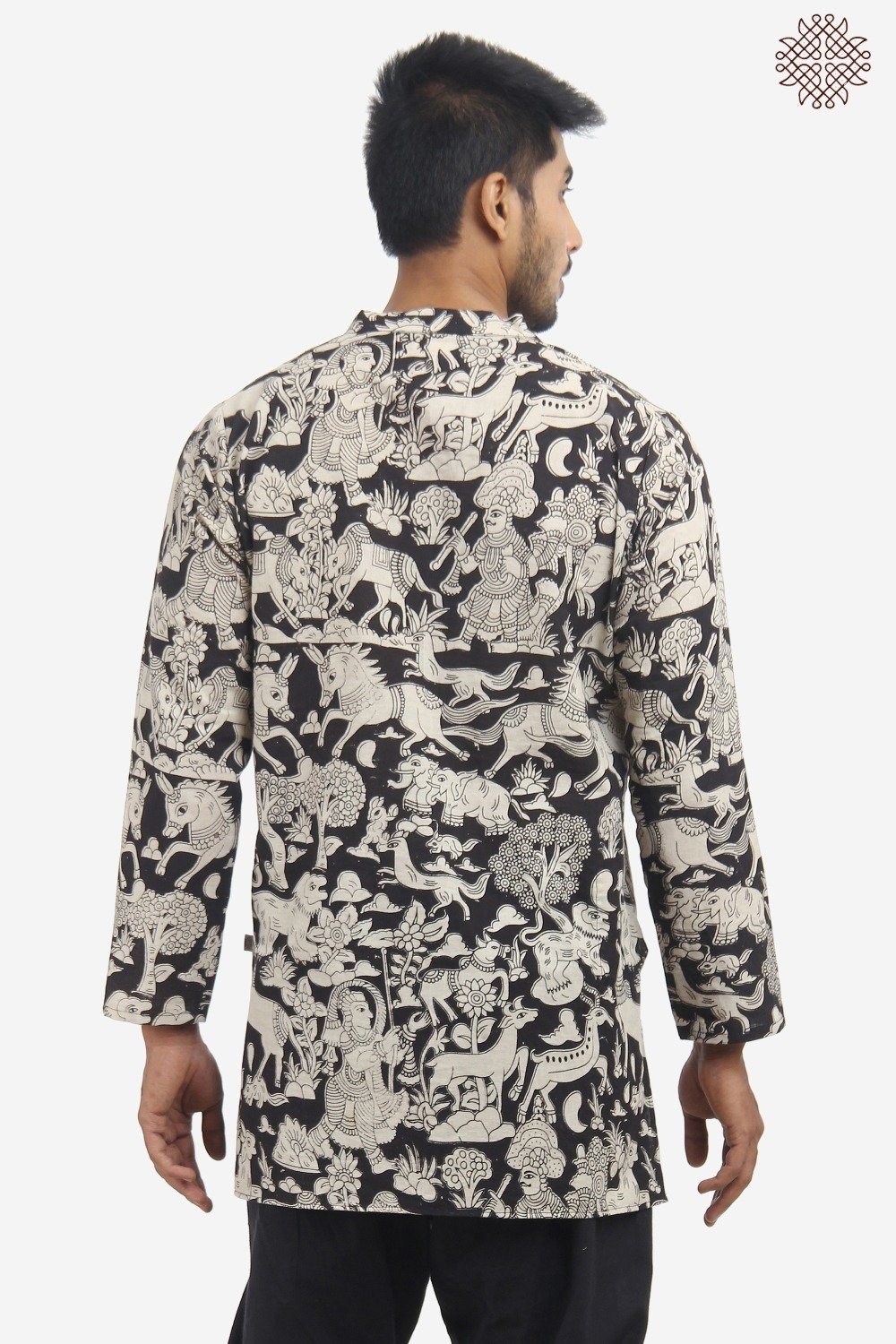Hand-printed Kalamkari Kurta - Image 3
