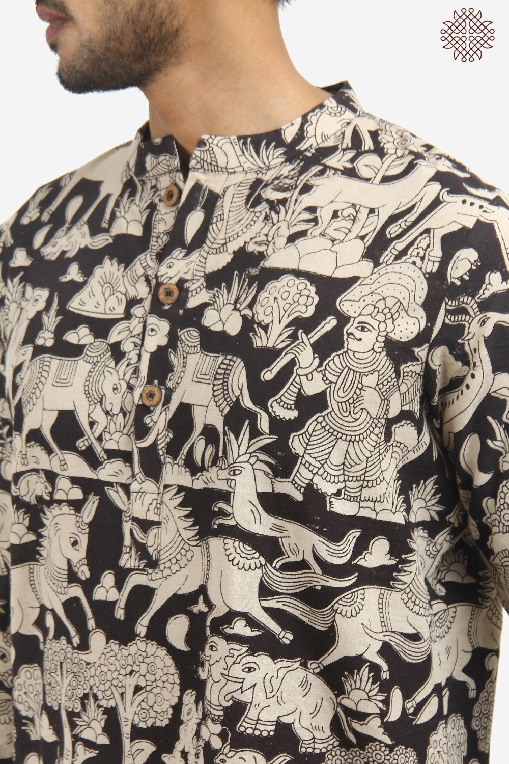 Hand-printed Kalamkari Kurta - Image 2