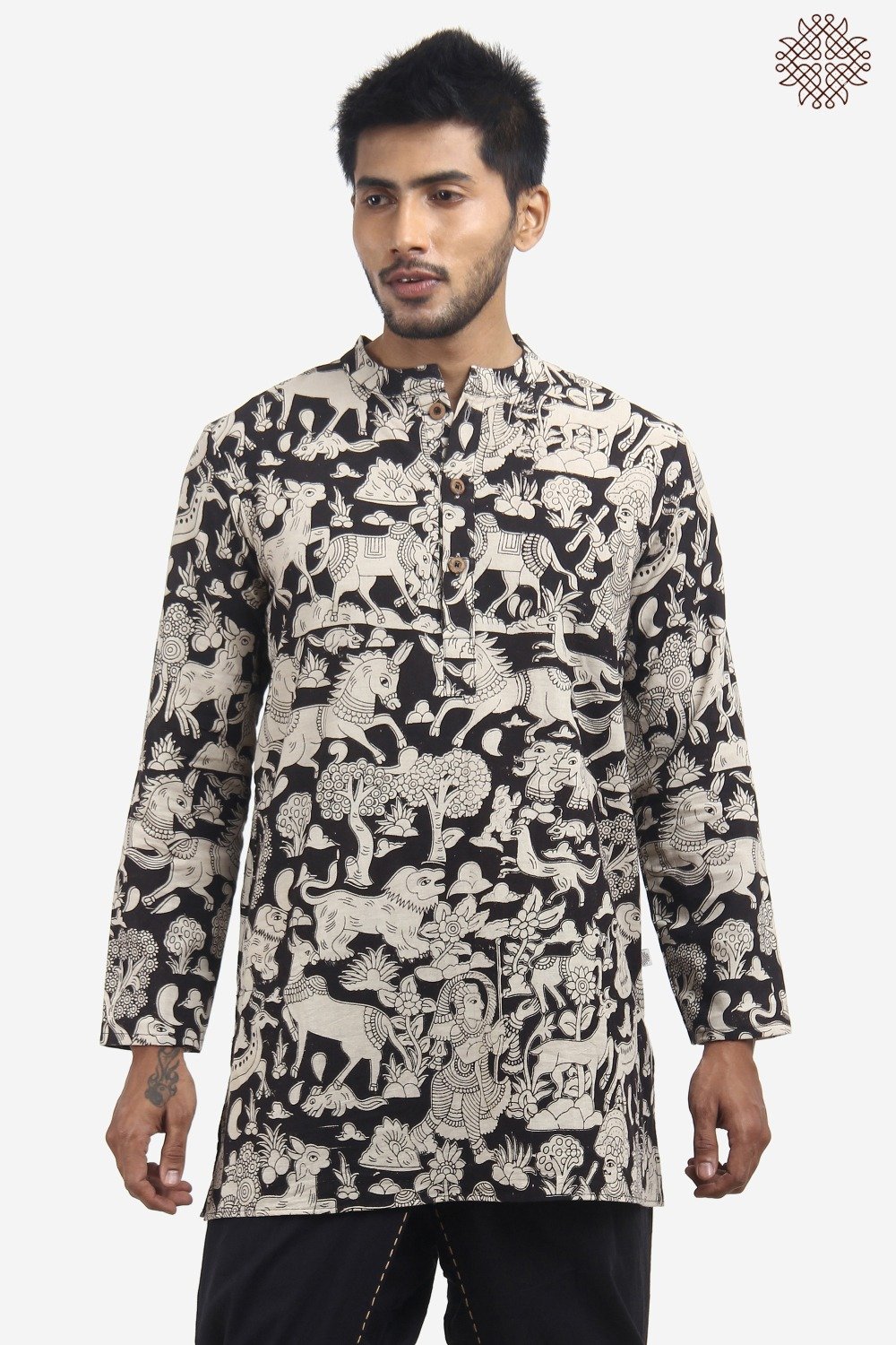 Hand-printed Kalamkari Kurta - Image 5