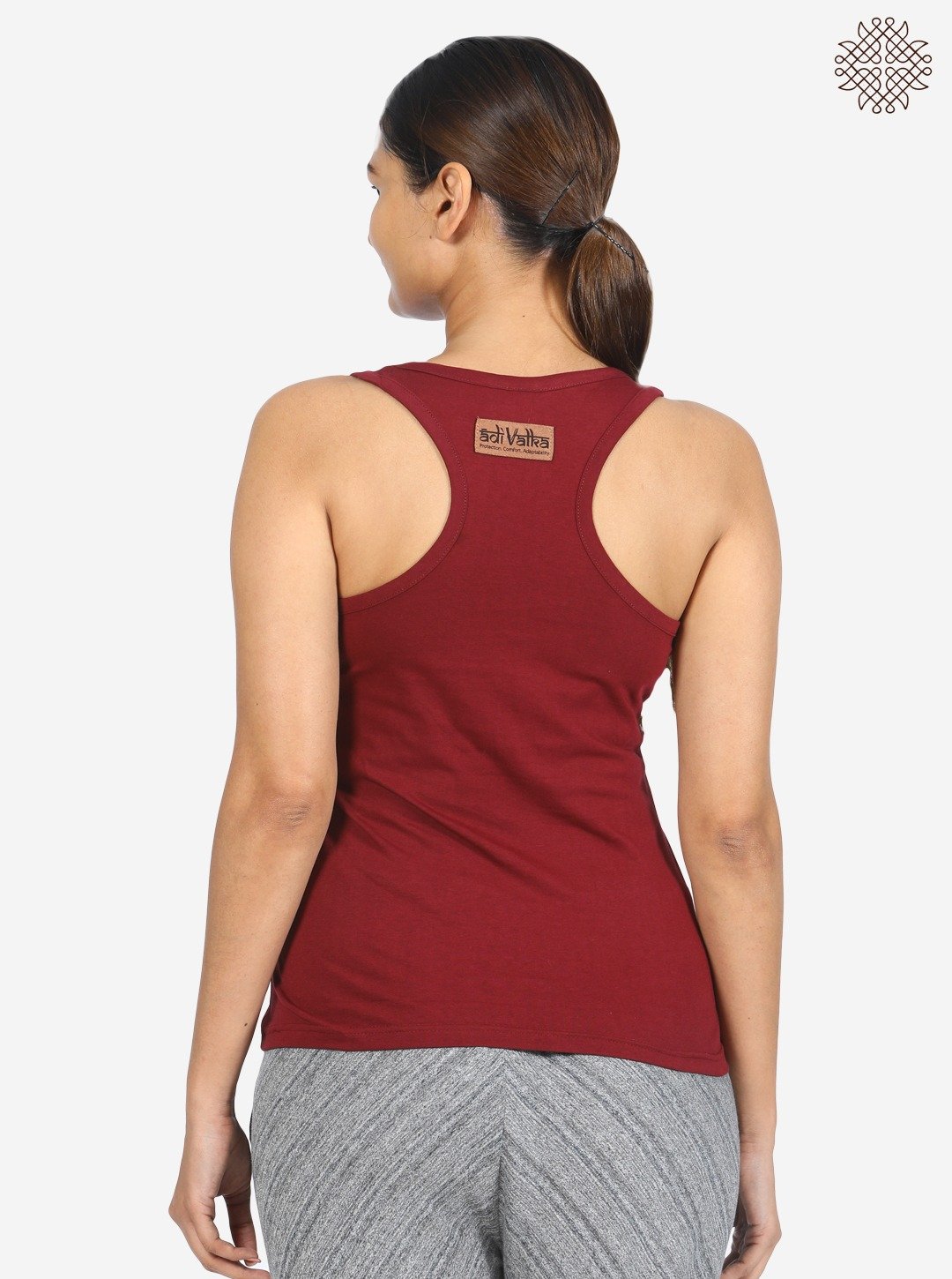 Racer Back T-shirt crafted in 100% cotton - Image 4