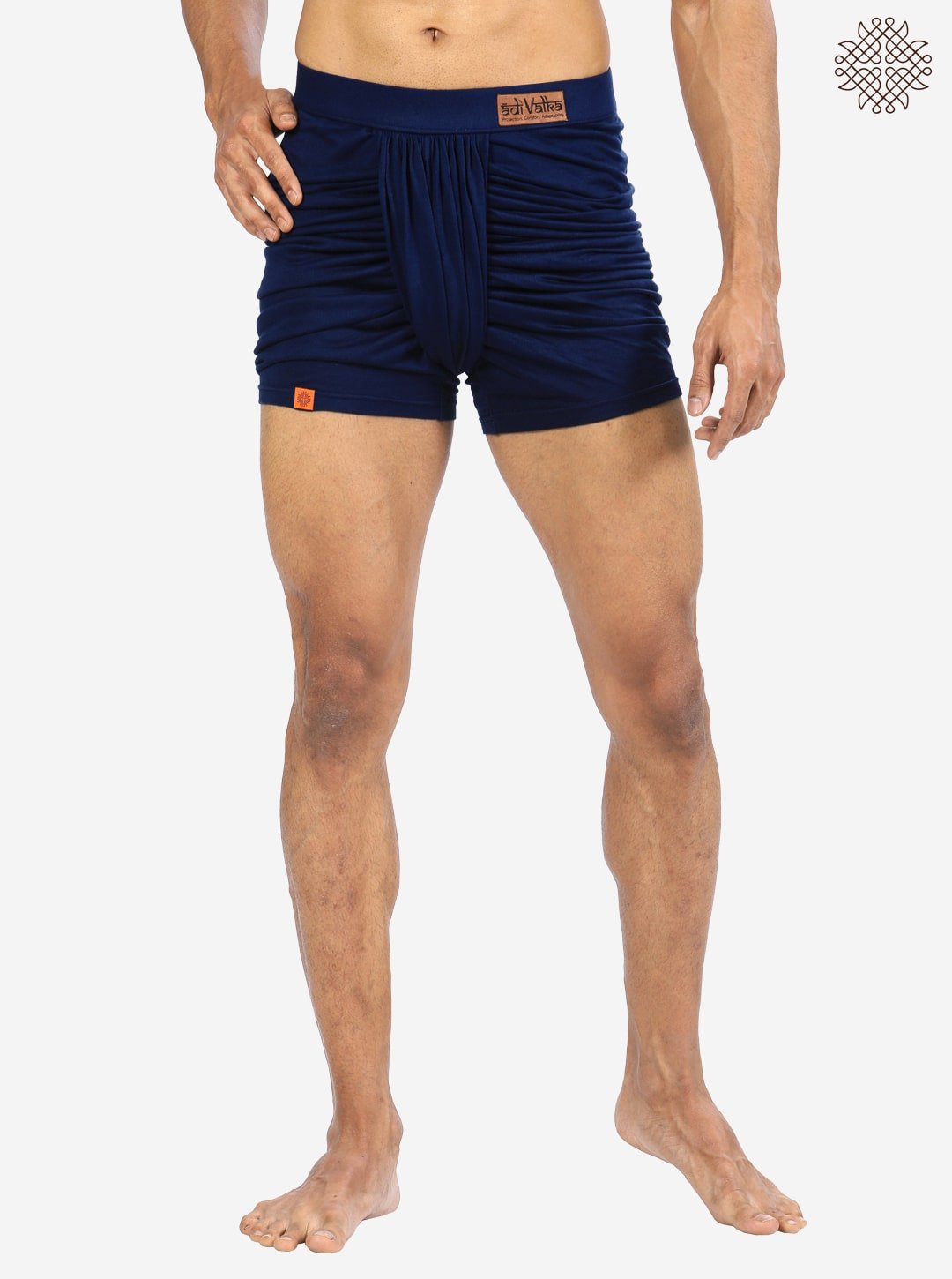 Short Dhoti crafted in Viscose. - Image 2