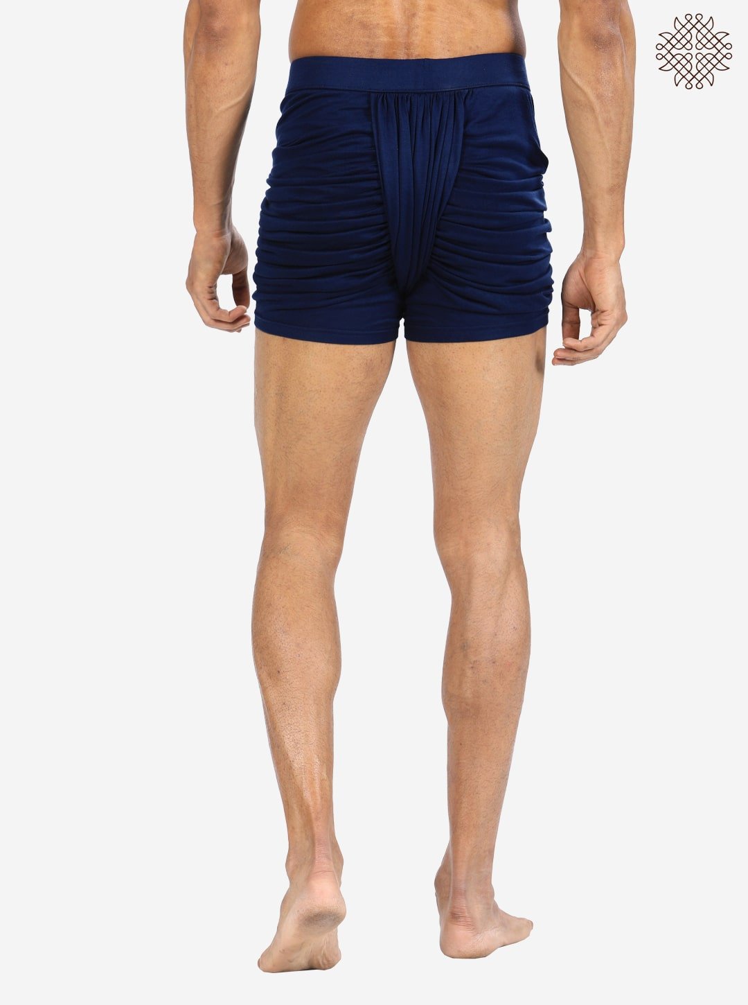 Short Dhoti crafted in Viscose. - Image 4